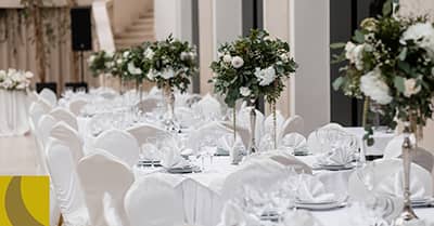 Allestimenti firmati Girasole Catering e Banqueting