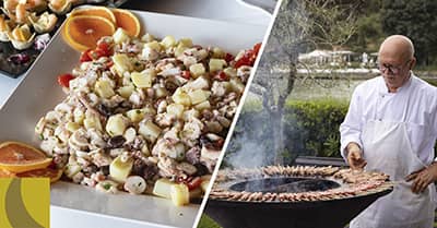 Antipasti e gli angoli a tema nei matrimoni